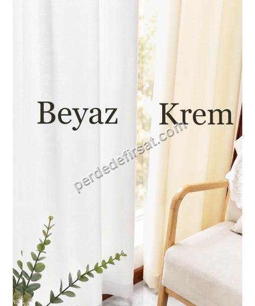 KREM Güneşlik Saten