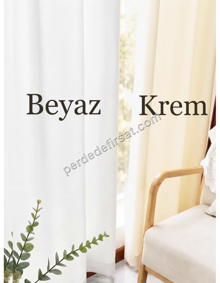 KREM Güneşlik Saten